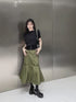 Flap Pocket Mermaid Skirt